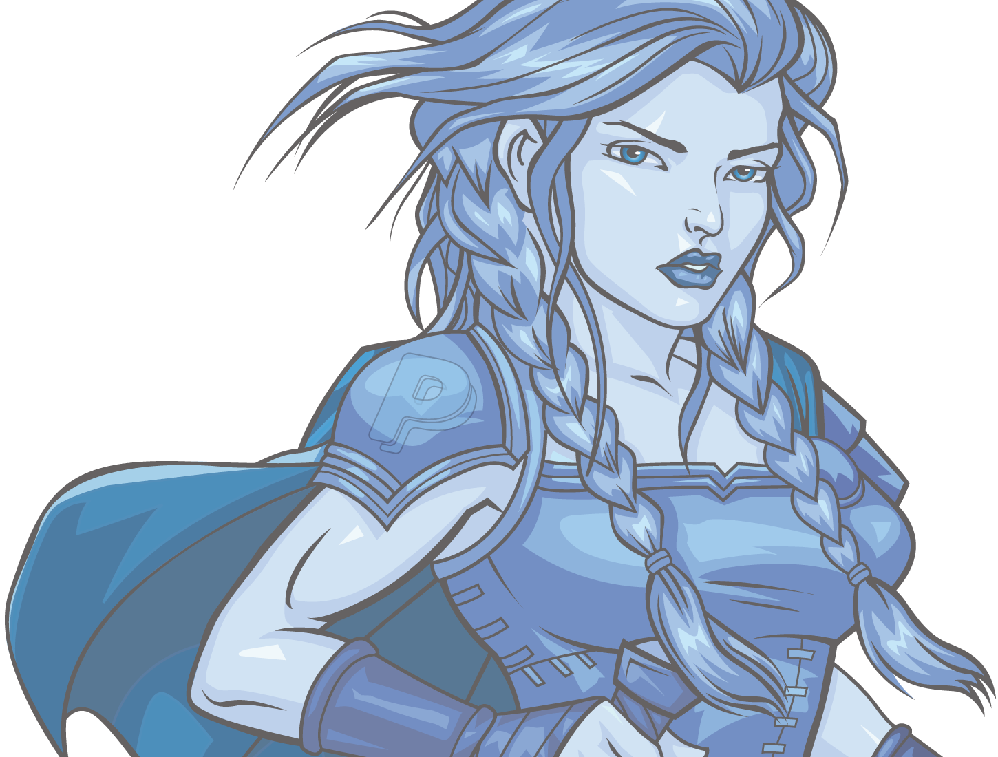 Hero strip battlehack girl